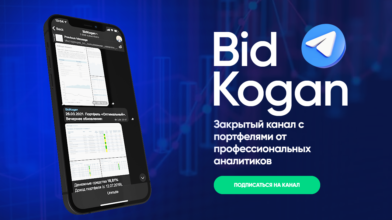 [Евгений Коган] [@bidkogan] Подписка на телеграм канал. Июль (2022)