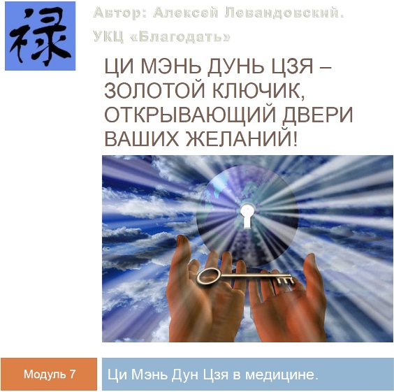 [Алексей Левандовский] Ци Мэнь в медицине (часть 1) [Транскрибация] (2024)