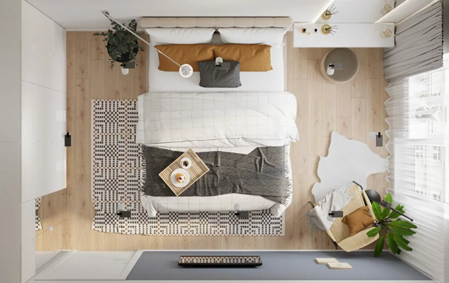 [uutno] 48 вариантов организации вашей спальни (2023)