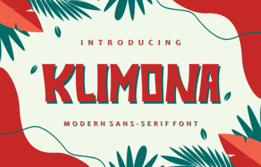 [Creativefabrica] Klimona Font (2022)