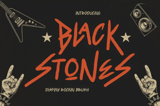 [Fontbundles] Black Stones Font (2022)