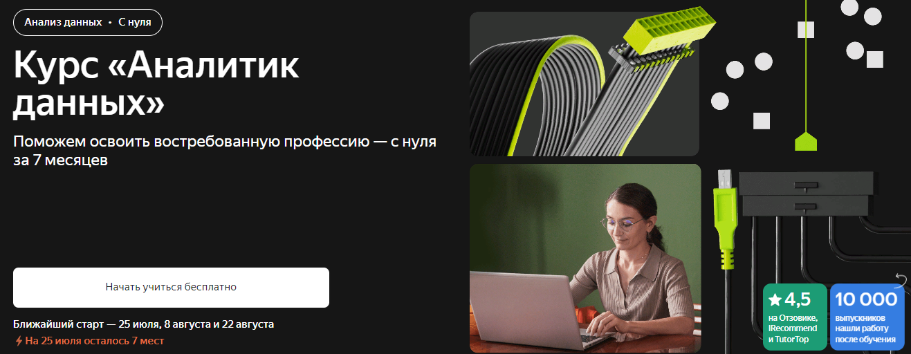 [Яндекс Практикум] Как стать аналитиком данных. Часть 4 из 6 (2021)