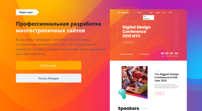 [Николай Миронов] [wpmoscow] Профессиональная разработка многостраничных сайтов (2024)