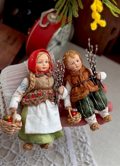 [Анна Ульянова] [Ватные игрушки] Пасха (2025)