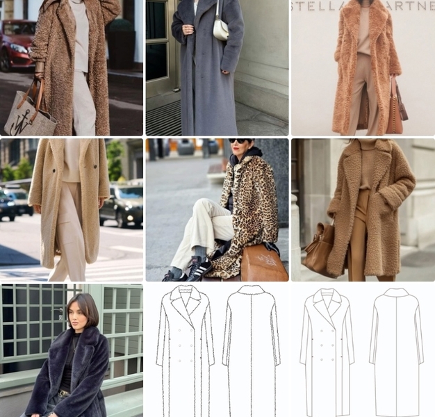 [Italiana School] Лейсан Тухбатуллина ― Шуба из искусственного меха. 2 месяц (2024)