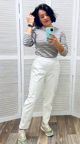 [Ольга Дьяченко] [На иголках] [Шитье] Курс по пошиву брюк из искусственной кожи (2024)