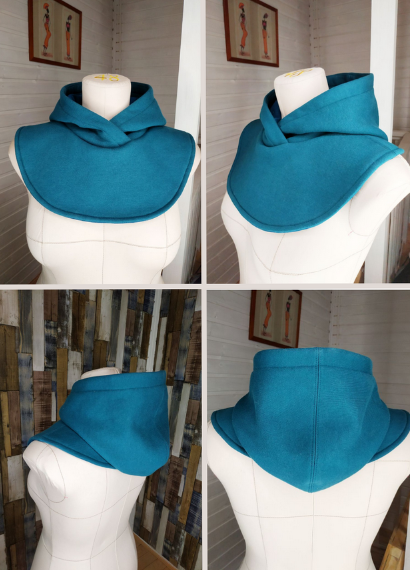 [Юлиана Вылегжанина] [Шитье] Капюшон-манишка (2024)