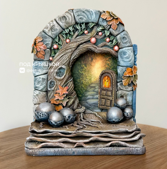 [Домики-светильники] [Лепка] Волшебная дверь (2024)