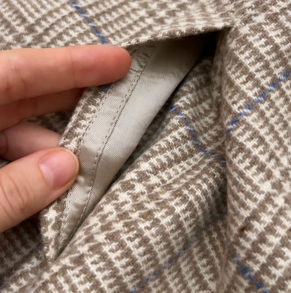 [Таня Замерова] [Шитьё] Люксовая обработка кармана в боковом шве брюк (2024)