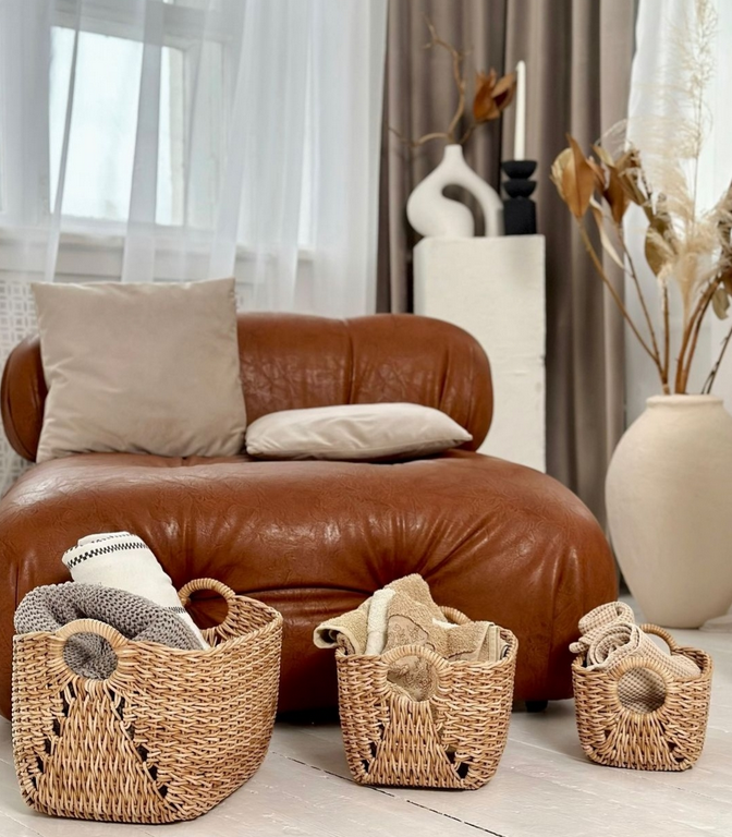 [Олеся Васылив] [Бумажная лоза] Вязаные корзины (2024)