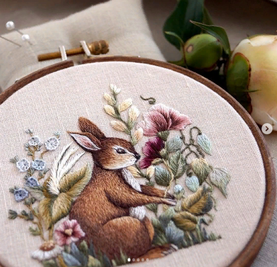 [Вышивка] katembroideryart - Лесной садовник (2021)