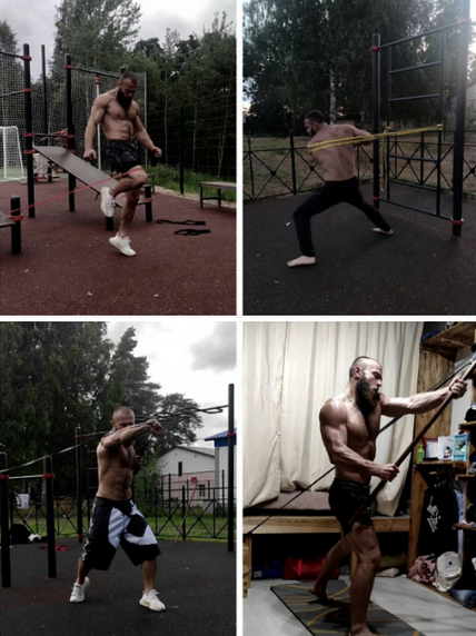 [Iilikan Work] Пакет упражнений на жгутах Боец - 115 EX (2023)