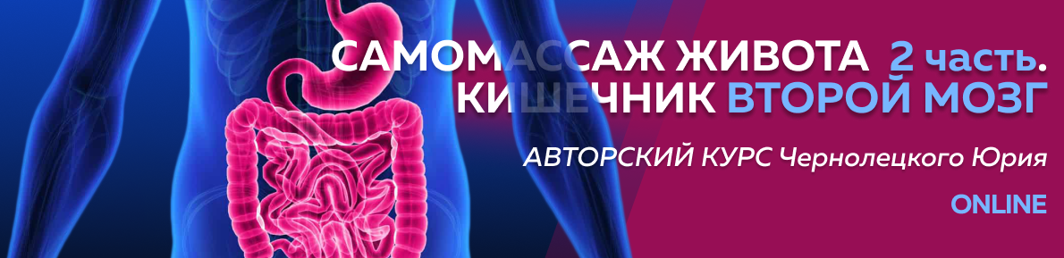 [Юрий Чернолецкий] [Центр Норбекова] Самомассаж живота 2 этап. Кишечник второй мозг (2023)