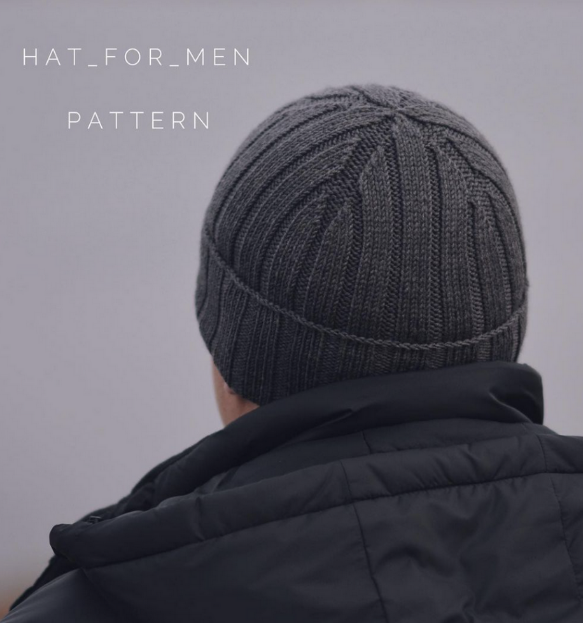 [Юлия Старикова] [staryxo_knit] Мужская шапка Hat_for_man (2023)