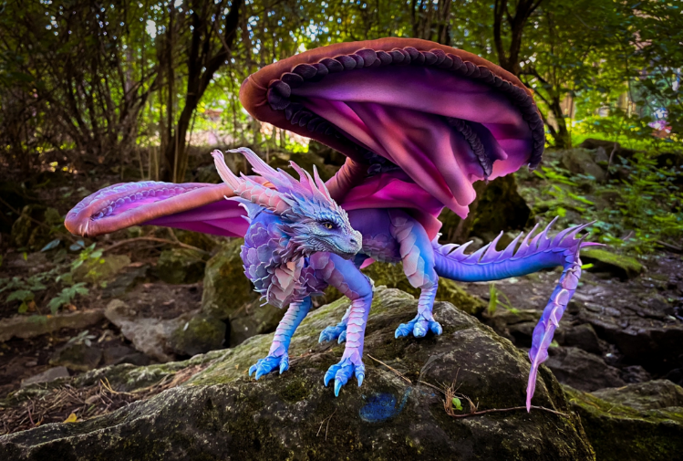 [Диана Скиба] [Куклы] Эрагон Лепестковый Дракон (2023)