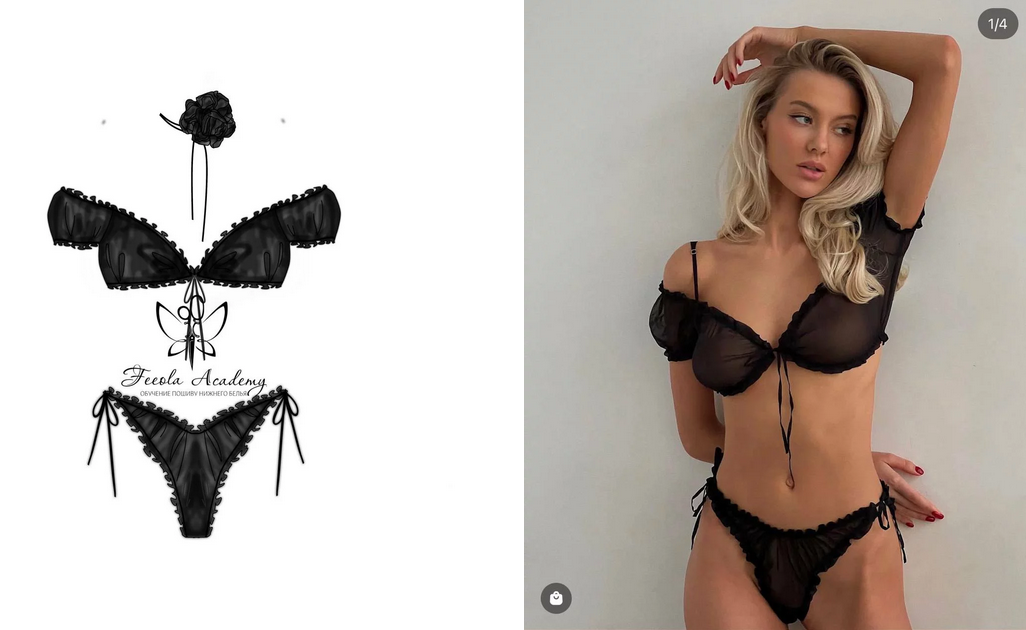 [feeolaacademy] [Шитье] Бельевой воркшоп "Комплект Зефирки" (2023)