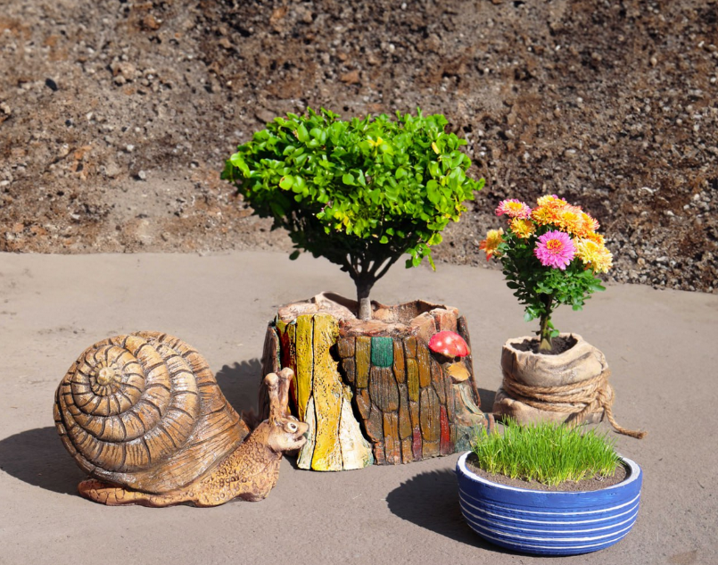 [Дмитрий Руденский] [Декор] Техника Арт-бетон: три работы в одном марафоне (2023)