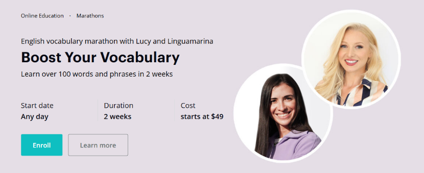 [English with Lucy and Linguamarina] Расширьте Свой Словарный Запас (2022)