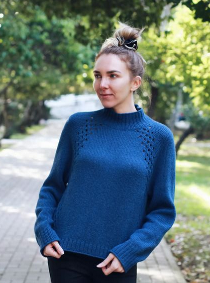 [Евгения Дегтярева] [efgesha_knits] Свитер Aspen (2022)