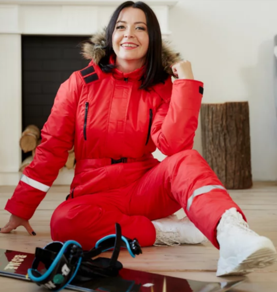 [Алина Шаймуратова] [Мама шила малышу] [Шитьё] Женский зимний комбинезон (2022)