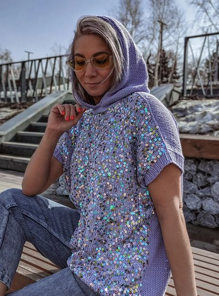 [nataknitwear] Худи "Shine" (2022)