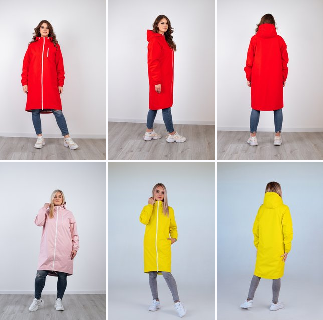 [Элина Патыкова] [Шитье] Ветровка “Неон” – женщины (Все размеры) (2022)