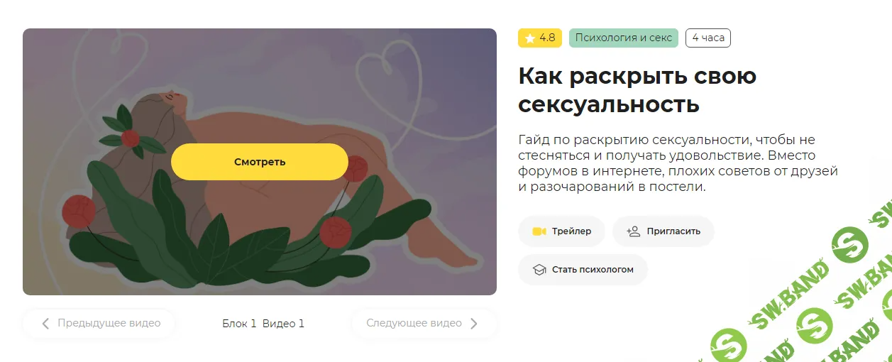 [Правое полушарие интроверта] Как раскрыть свою сексуальность (2024)