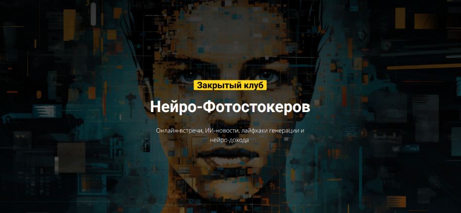 [Вадим Закиров] Закрытый клуб нейро-фотостокеров на Октябрь (2024)