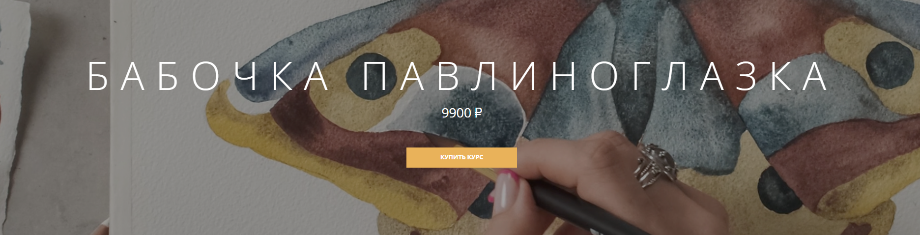[Арткласс] Бабочка павлиноглазка (2024)