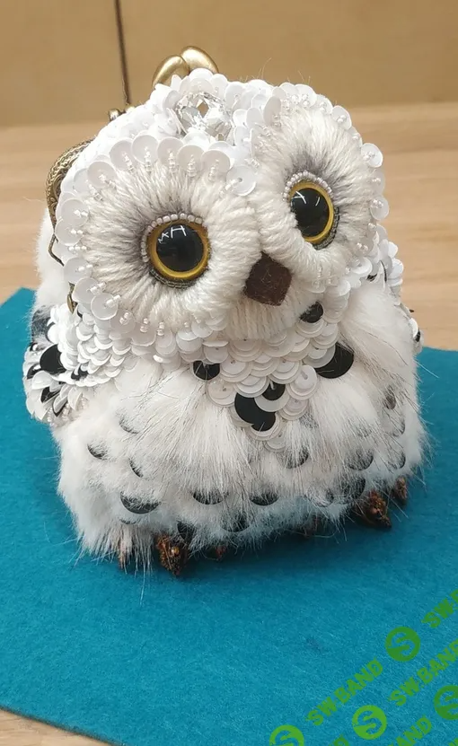 [Ирина Якубова] Мини-сумочка Сова Букля (2024)