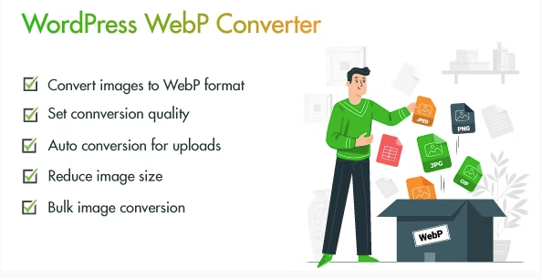 [Codecanyon] WebPio - WordPress WebP Converter (2022)