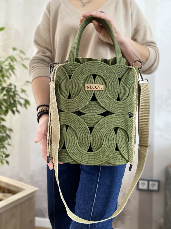 Оксана Майорова - Сумка из хлопкового шнура (2024)