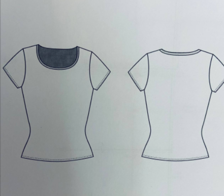 Ольга Дьяченко (Шитье) - Базовая основа футболки. Конструирование, моделирование и пошив (2024)