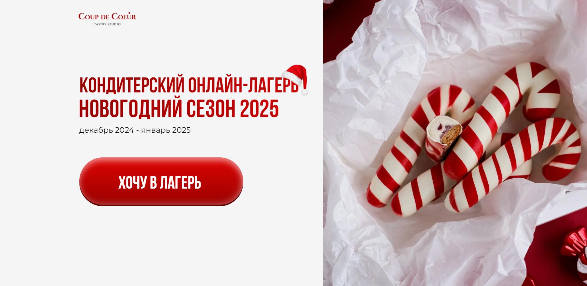 [Coup de coeur] Кондитерский онлайн-лагерь. Новогодний сезон 2025 (2024)