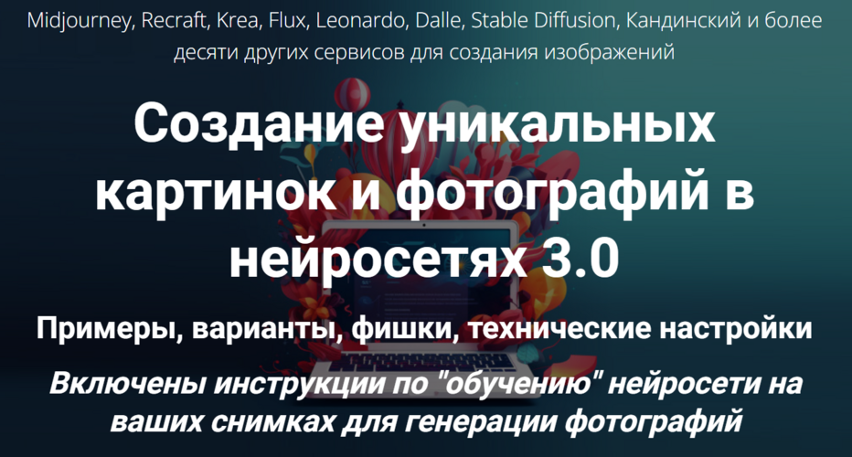 [Дмитрий Зверев] Книга по картинкам и фото в нейросетях 3.0 (2025)