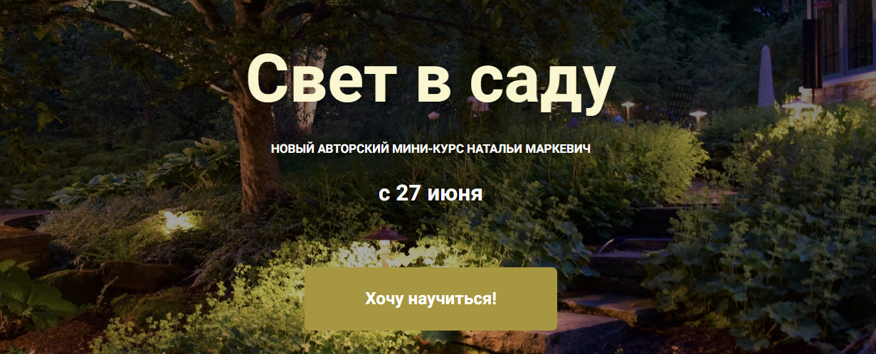 [ColorSchool] Наталья Маркевич — Свет в саду (2024)