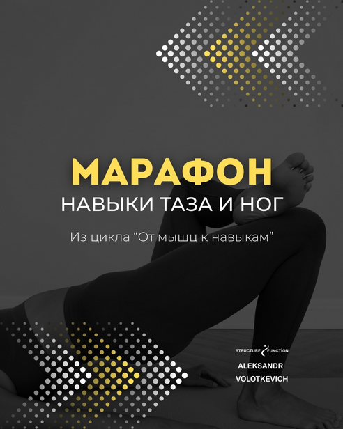 [Александр Волоткевич] От мышц к навыкам: марафон 2. Навыки таза и ног (2025)