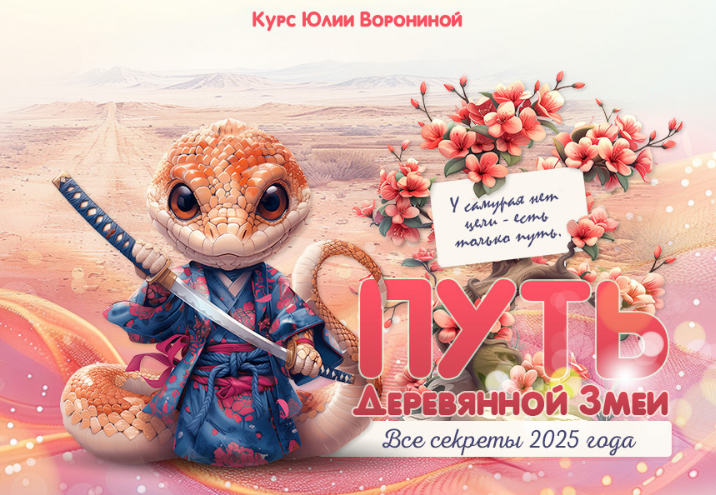 [Юлия Воронина] Путь Деревянной змеи. Все секреты 2025 года. Тариф Голд (2025)