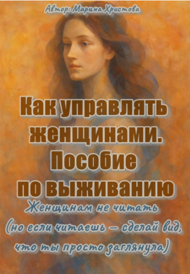 [Марина Христова] Как управлять женщинами: Пособие по выживанию. Женщинам не читать (2025)