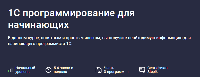 [Василий Еремин] [Stepik] 1С программирование для начинающих (2025)
