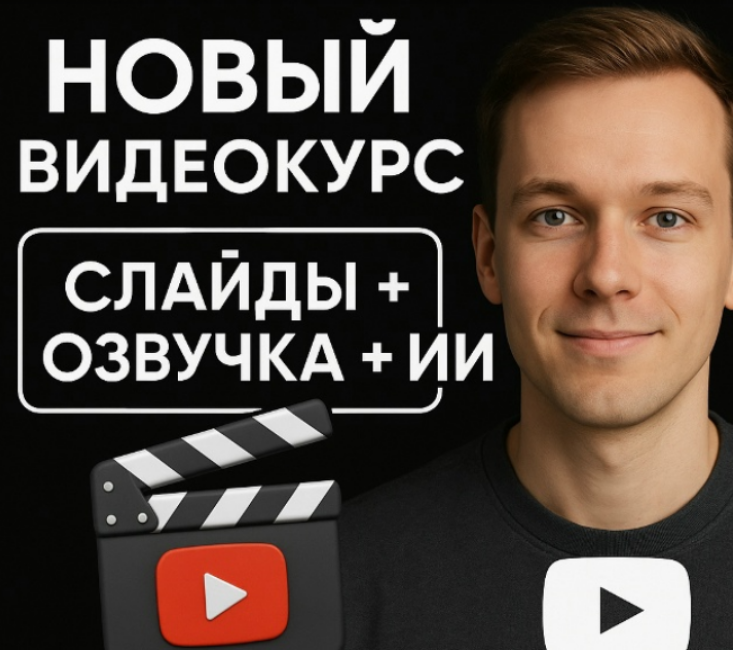 [Эльдар Гузаиров] Слайды + Озвучка с нуля (2025)