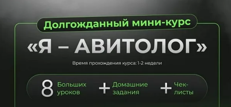 [Александр Горбачёв, Марина Докучаева] Я - авитолог (2025)