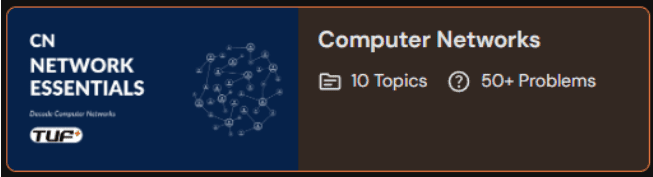 [takeuforward] Компьютерные сети
