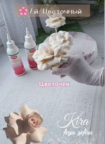 [Кира Ковальская] [kira_feya.zefira] Вывернутая роза из зефира (2025)