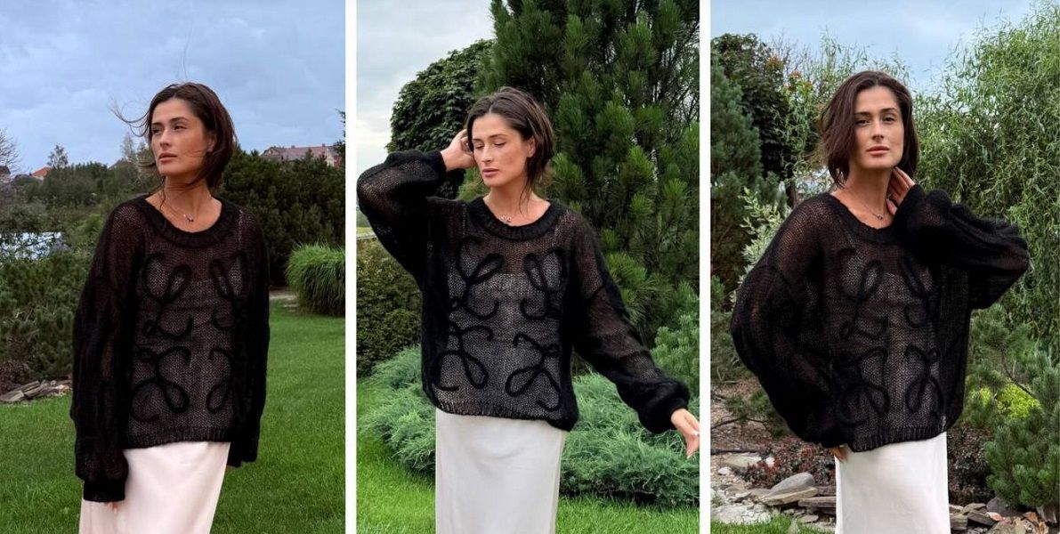 [Машинное вязание] Ольга Юрьева ― Джемпер Николь (2025)