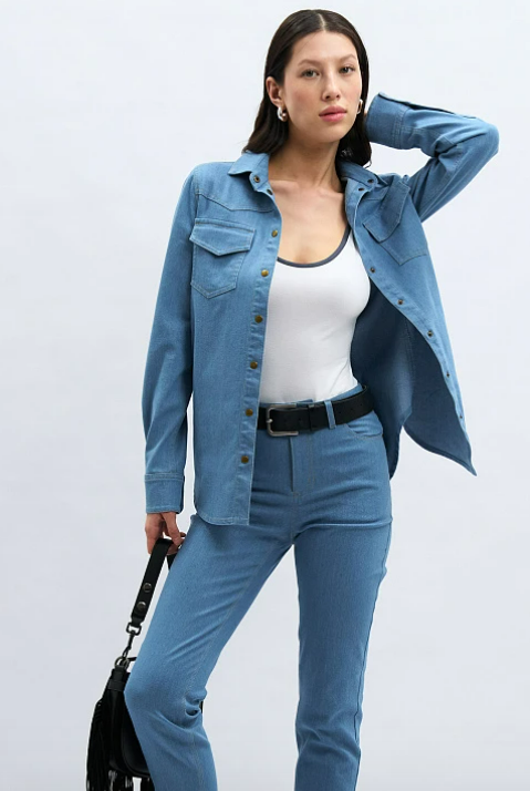 [Grasser] Брюки джинсы, выкройка №1220. Размеры 40-54. Рост 164-170 (2025)