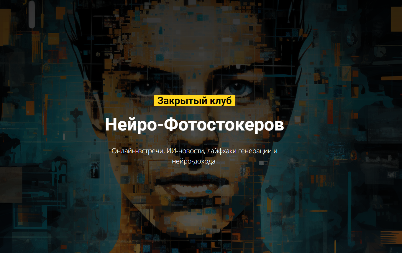 [Вадим Закиров] Закрытый клуб нейро-фотостокеров на Февраль (2024)