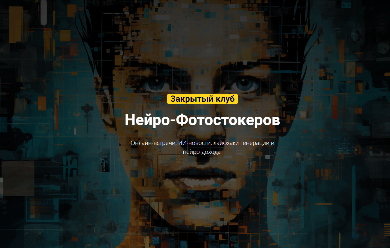 [Вадим Закиров] Закрытый клуб нейро-фотостокеров на Июнь (2024)